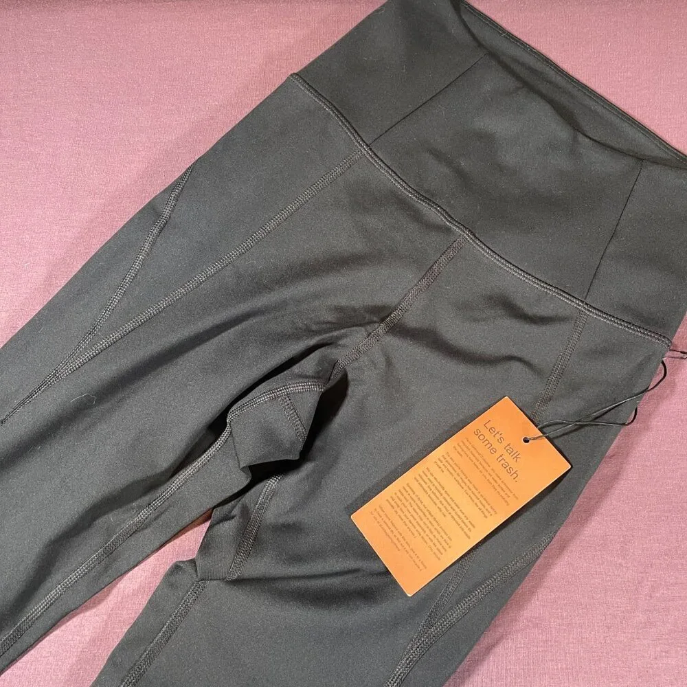 Girlfriend Collective Extra High Rise Leggings in Black - Size XS NWT - Picture 2 of 7